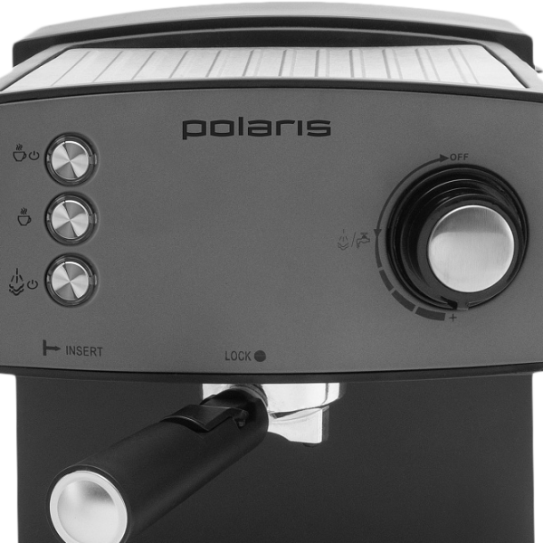 Espressor Polaris PCM1527AE Серый 850 Вт, 1.5 л, Термоблок photo 5
