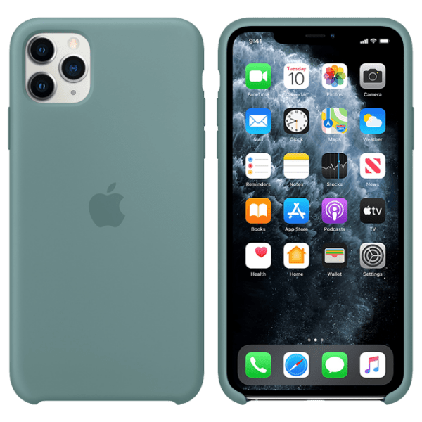 Husă pentru smartphone Apple iPhone 11 Pro Max (MY1G2ZM/ A) Cactus Green Apple, TPU, Back photo 3