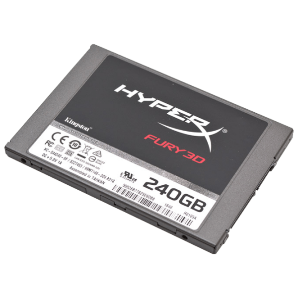 SSD HyperX FURY RGB 2.5'' 240 ГБ Скорость чтения: 500 MБ/ с,
Скорость записи: 500 MБ/ с photo 2