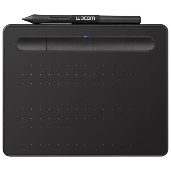 Tabletă grafică Wacom Intuos S CTL-4100WLK-N Black  photo 1