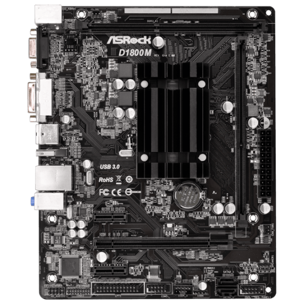 Материнская плата ASRock D1800M  photo 1