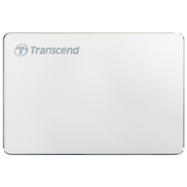 Внешний накопитель HDD Transcend 25C3S 1 ТБ Серебряный  photo 1