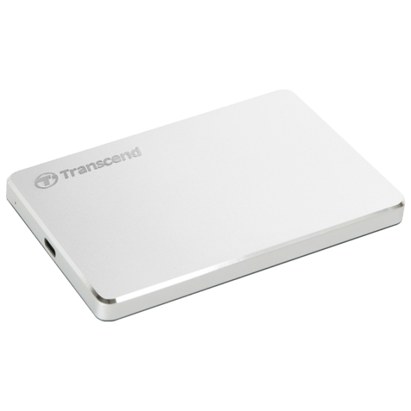 Внешний накопитель HDD Transcend 25C3S 1 ТБ Серебряный  photo 2