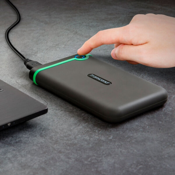 Внешний накопитель HDD Transcend StoreJet 25M3C 2 ТБ Серый  photo 4