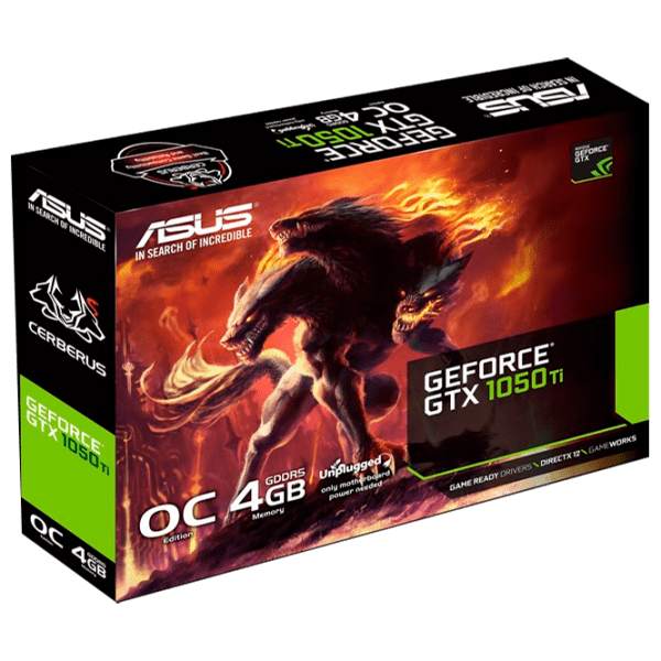 Видеокарта Asus GeForce GTX 1050 Ti Cerberus 4 ГБ  photo 7