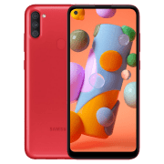 Samsung Galaxy A11 32 ГБ Красный 6.4" | 13 Мп | 2 ГБ | Dual SIM