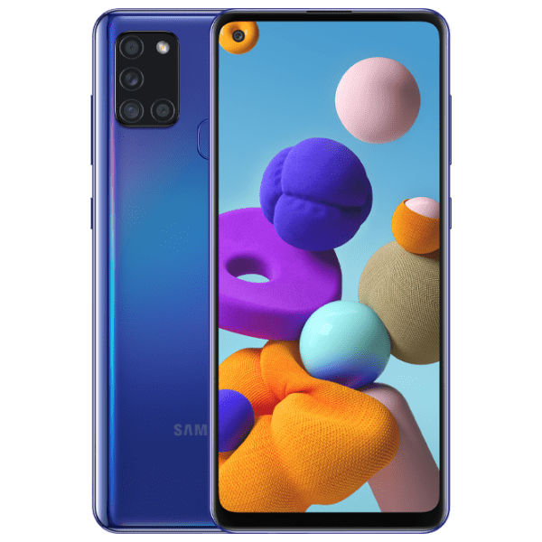 Samsung Galaxy A21s 32 ГБ Синий 6.5" | 48 Мп | 3 ГБ | Dual SIM photo 1