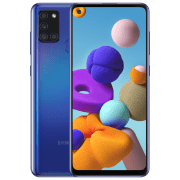 Samsung Galaxy A21s 32 ГБ Синий 6.5" | 48 Мп | 3 ГБ | Dual SIM