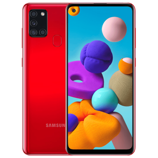 Samsung Galaxy A21s 32 ГБ Красный 6.5" | 48 Мп | 3 ГБ | Dual SIM photo 1
