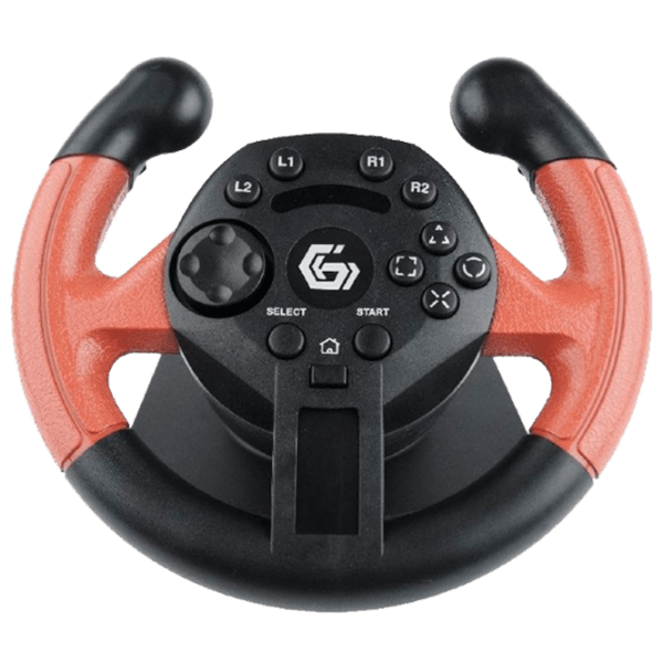 Volan Gembird STR-UV-01 Black Cu fir / 12 buttons photo 1