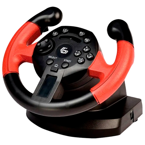 Volan Gembird STR-UV-01 Black Cu fir / 12 buttons photo 2