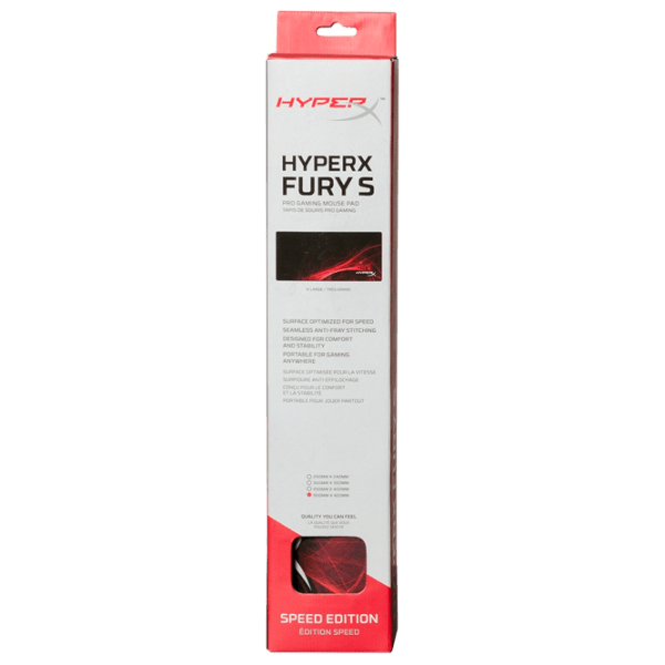 Covoraș pentru mouse HyperX FURY S Speed Extra Large Black 900 x 420 x 4 mm photo 3