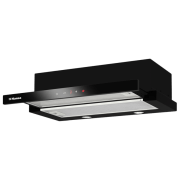 Hotă Hansa OTP6641BGH Black 60 cm, Recirculare, 334 m³/h