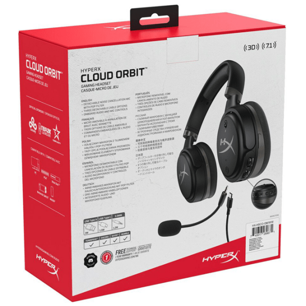 Căști HyperX Cloud Orbit Black Cu fir/ Gaming/ Over the ear photo 9