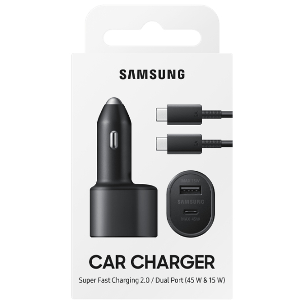 Автомобильное зарядное устройство Samsung EP-L5300 (45 Вт) Черный 3 A / Черный photo 6