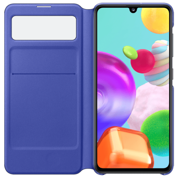 Husă pentru smartphone Samsung Galaxy A41 (EF-EA415PWEG) Black Samsung, PP, Flip Wallet photo 3