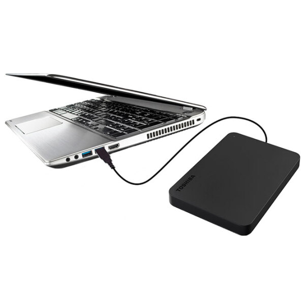 Unitate externă de stocare HDD Toshiba Canvio Basics 2 TB Black  photo 6