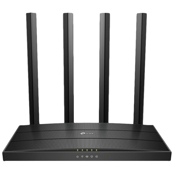 Wi-Fi Router TP-Link Archer C6 Black Versiune Wi-Fi: 802.11 n photo 1