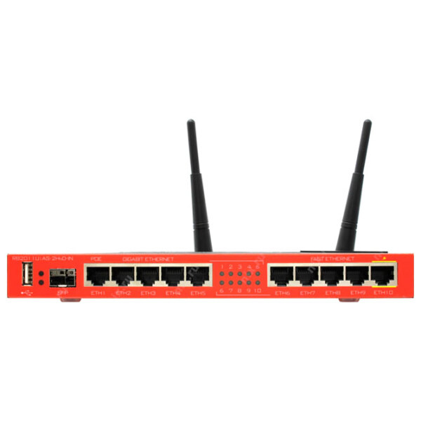 Wi-Fi Router Mikrotik RB2011UiAS-2HnD-IN Red Versiune Wi-Fi: 802.11 n photo 4