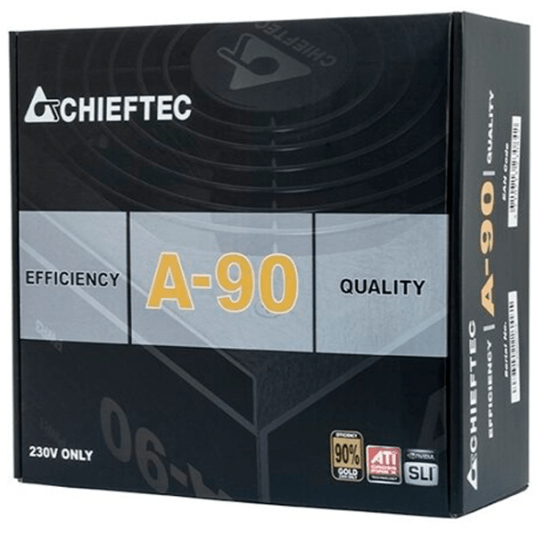 Блок питания ATX 12V 2.3 Chieftec A-90 GDP-750C 750 Вт Черный  photo 5