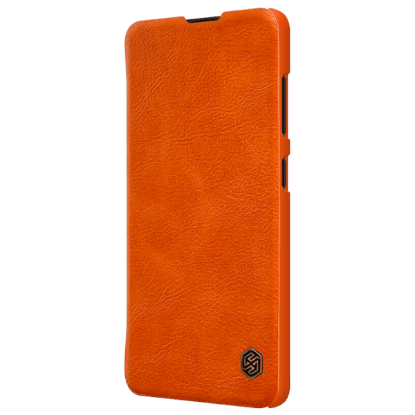 Чехол для смартфона Samsung Galaxy A41 (QIN) Коричневый Nillkin, Кожа, Flip Cover photo 3