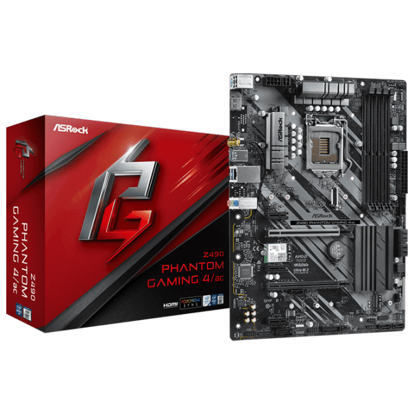 Placă de bază ASRock Z490 PHANTOM GAMING 4/ AC ATX  photo 5