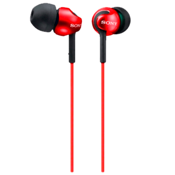 Căști Sony MDR-EX110AP Red Cu fir / Personal / In ear photo 2