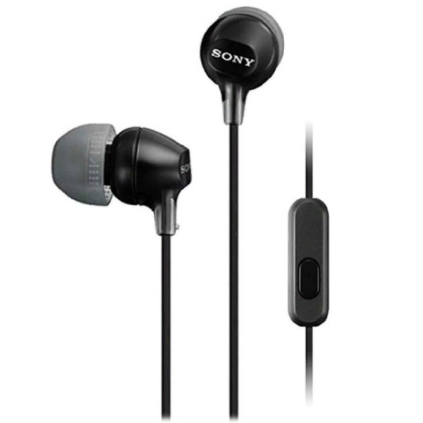 Căști Sony MDR-EX110AP Black Cu fir / Personal / In ear photo 3