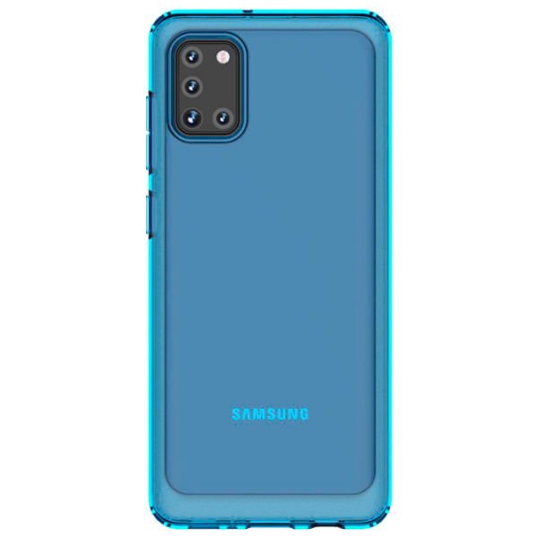 Чехол для смартфона Samsung Galaxy A31 (59001) Прозрачный Синий Araree, TPU, Back photo 1
