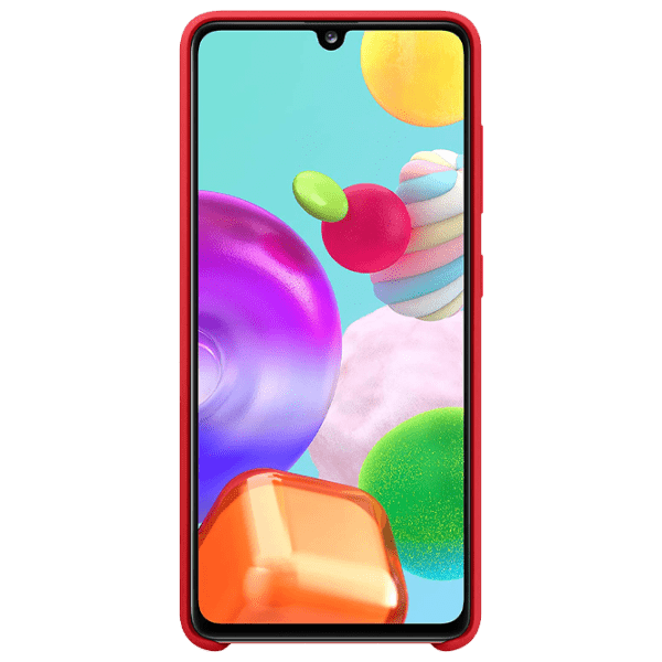 Husă pentru smartphone Samsung Galaxy A41 (EF-EA415) Red Samsung, TPU, Back photo 2