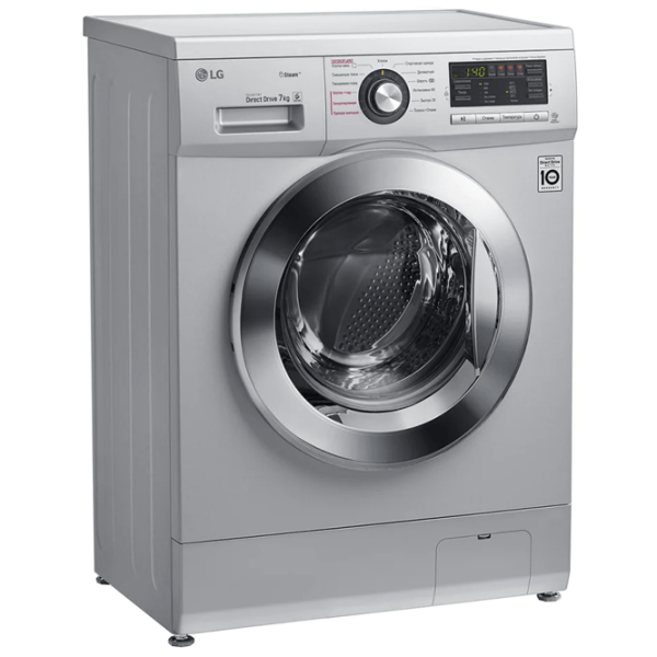 Mașină de spălat LG F12M7HDS4 Silver 7 kg, 1200 rpm, A photo 2