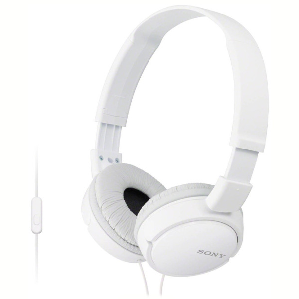 Căști Sony MDR-ZX110AP White Cu fir / Personal / On the ear photo 3