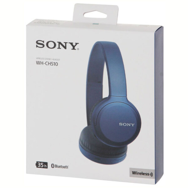 Căști Sony WH-CH510 Blue Fără fir / Personal / On the ear photo 5