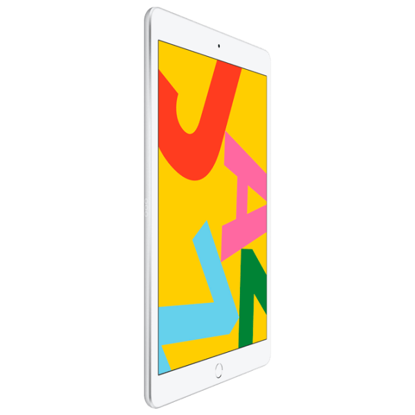 Apple iPad 2019 (128GB Wi-Fi), Серебряный 10.2″ 128GB Wi-Fi photo 2