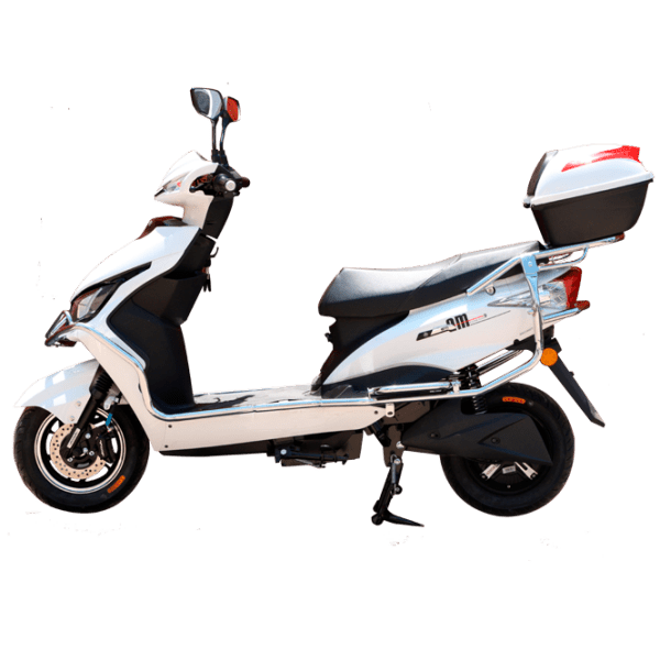 Scuter electric AIMA BIG BULL (1200 W  2304 W/h) White  photo 2