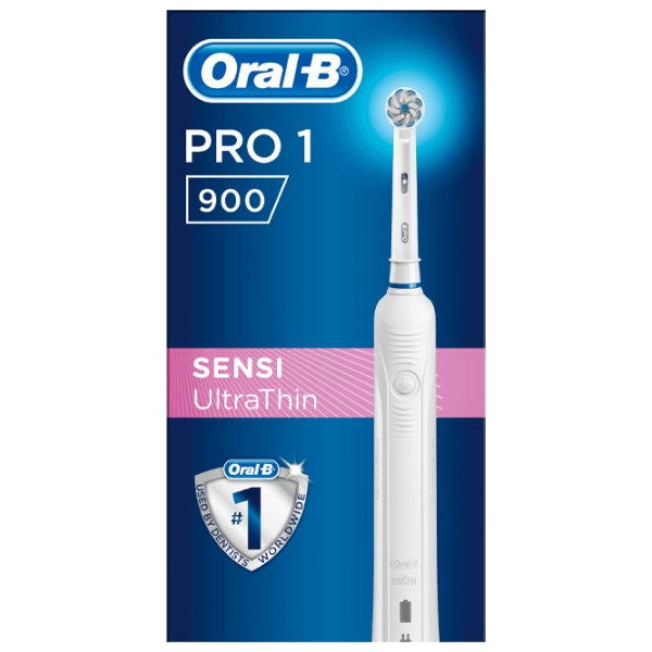 Зубная электрощетка Braun PRO 900 Sensitive Белый  photo 3