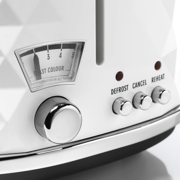 Тостер Delonghi CTJ2103W Белый 900 Вт, Количество степеней обжаривания: 5 photo 4