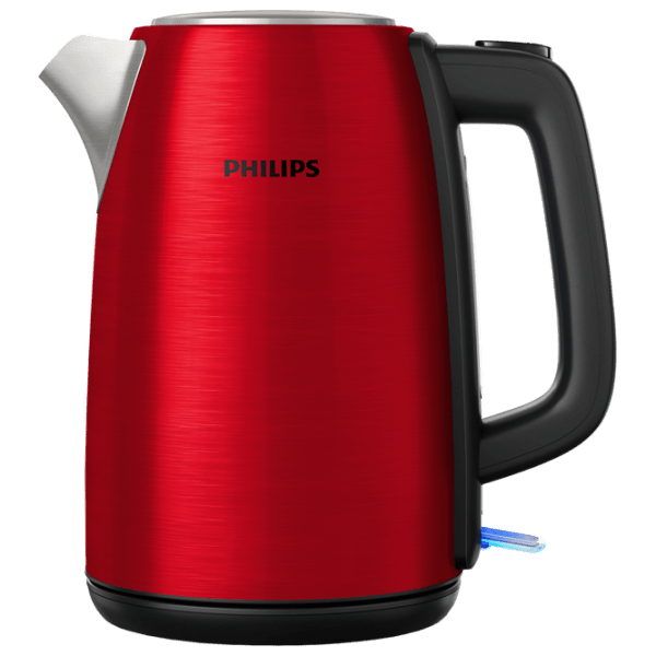 Ceainic electric Philips HD9352/60 Red 2200 W, 1.7l, Material interior: Inox photo 1