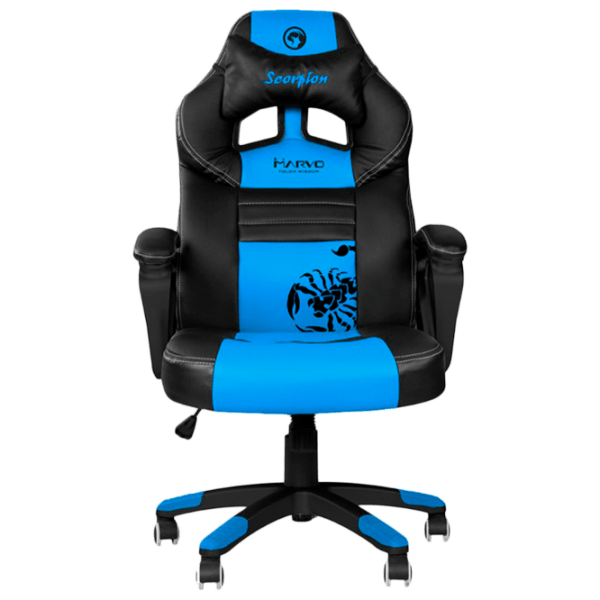 Scaun Gaming Marvo CH-105 Blue   photo 1