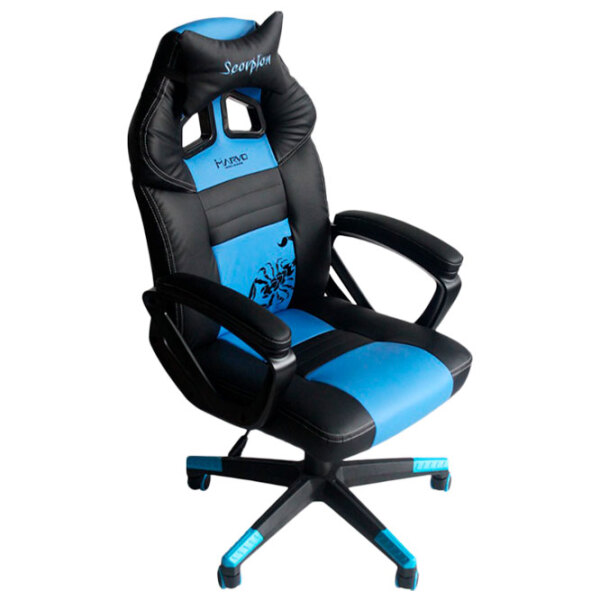 Scaun Gaming Marvo CH-105 Blue   photo 2