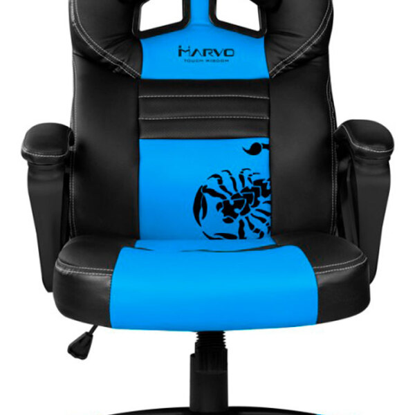 Scaun Gaming Marvo CH-105 Blue   photo 4