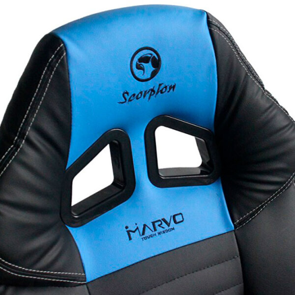 Scaun Gaming Marvo CH-105 Blue   photo 7