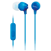 Căști Sony MDR-EX15AP Blue Cu fir / Personal / In ear