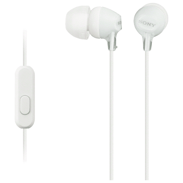 Наушники Sony MDR-EX15AP Белый Проводная / Персональный / Вкладыши photo 1