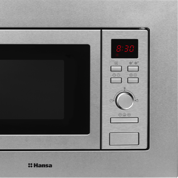 Микроволновая печь Hansa AMM20BEXH Нержавеющая сталь Соло, 20л, 800 Вт photo 2