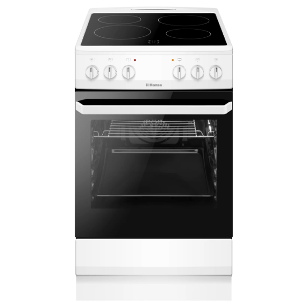 Aragaz Hansa FCCW580009 White Tipul plitei: Electrică, 62 l, Tipul cuptorului: Electric photo 2
