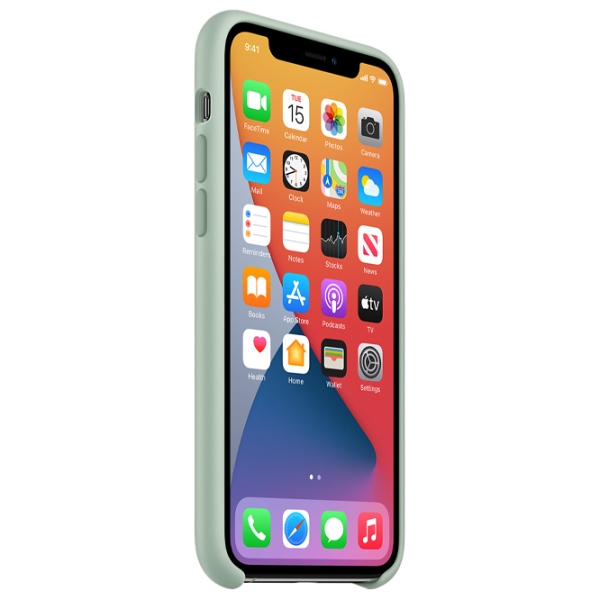 Husă pentru smartphone Apple iPhone 11 Pro Max (MXM92FE/ A) Beryl Green Apple, TPU, Back photo 2