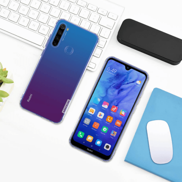 Husă pentru smartphone Xiaomi Redmi Note 8T (Nature) Transparent White Nillkin, TPU, Back photo 5