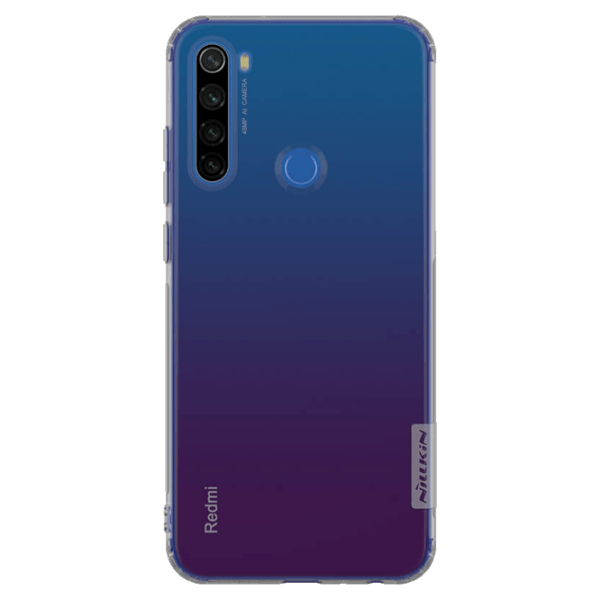 Husă pentru smartphone Xiaomi Redmi Note 8T (Nature) Transparent Gray Nillkin, TPU, Back photo 1