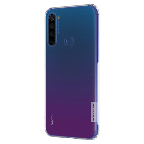 Husă pentru smartphone Xiaomi Redmi Note 8T (Nature) Transparent Gray Nillkin, TPU, Back photo 2